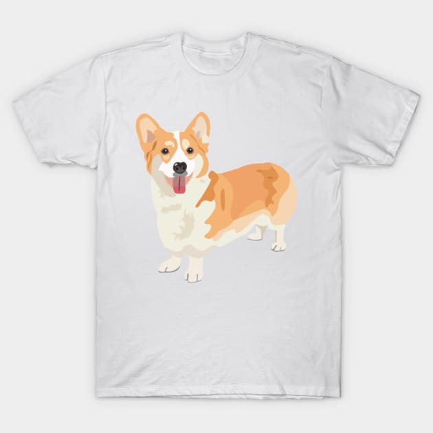 Corgi T-Shirt by simonescha